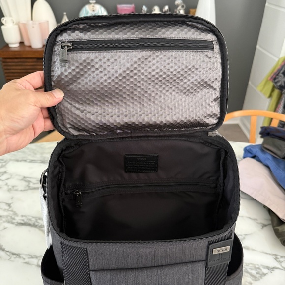 Tumi Gray Ballistic Nylon Thornhill Rucksack Backpack 02223683CHRO - Picture 12 of 16